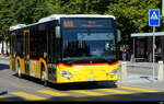 Postauto - Mercedes Citaro  ZH 21005 unterwegs in der Stadt Winterthur am 28.07.2026