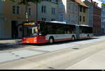 Stadtbus Winterthur - MAN Lion`s City  Nr.357 unterwegs in Winterthur am 28.07.2026