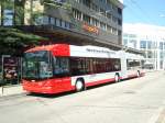 SW Winterthur Nr. 102 Hess/Hess Gelenktrolleybus am 22. August 2010 Winterthur, Hauptbahnhof