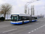 VBZ - Trolleybus Nr.181 unterwegs auf der Linie 33 in der Stadt Zürich am 11.03.2016