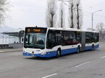 VBZ - Mercedes Citaro  Nr.428  ZH  882428 unterwegs auf der Linie 33 in der Stadt Zürich am 11.03.2016