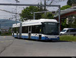 Zürich - Hess Trolleybus Nr.203 unterwegs auf der Line 83 in der Stadt Zürich am 2020.05.06