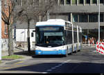 VBZ - Trolleybus Nr.86 in Zürich Altstetten am 21.02.2021