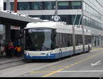 VBZ -Hess Trolleybus Nr.93 in Zürich Altstetten am 17.12.2022