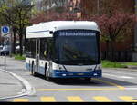VBZ - Hess E-Bus  Nr.342  ZH  956342 unterwegs auf der Linie 35 in Zürich Altstetten am 10.04.2023