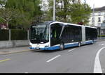 VBZ - MAN Lion`s City E  Nr.475  ZH  965475 unterwegs auf der Linie 161 in der Stadt Zürich am 29.04.2023