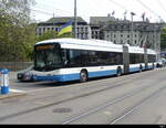 VBZ - Hess Trolleybus Nr.87 unterwegs auf der Linie 31 in der Stadt Zürich am 07.05.2023