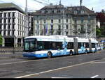 VBZ - Hess Trolleybus Nr.91 unterwegs auf der Linie 31 in der Stadt Zürich am 29.04.2023