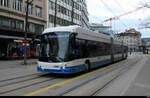 VBZ - Hess Trolleybus Nr.92 unterwegs auf der Linie 31 in Zürich am 22.02.2026