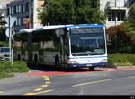 Zugerland - Mercedes Citaro  Nr.32  ZG 88032 unterwegs auf Dienstfahrt in Zug am 15.07.2023