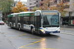 ZVB Nr. 38 (Mercedes Citaro C2 O530G) am 3.11.2023 in Zug, Metalli/Bahnhof