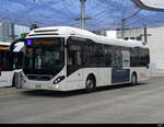 BBA - Volvo 7900 Hybrid Nr.48   AG 8848 bei den Bushaltestellen vor dem Bhf. Aarau am 2024.04.01