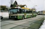 Aus dem Archiv: SVB Bern Nr. 61 FBW/Hess Gelenktrolleybus am 1. Mrz 1999 Bern, Bmpliz