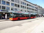 VB Biel - Mercedes Citaro Nr.169  BE 821169 unterwegs in Biel am 10.04.2017 