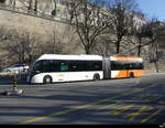 tpg - VanHool Trolleybus Nr.1647 unterwegs in der Stadt Genf am 2023.01.01