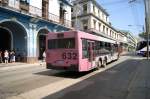 YUTONG Linienbus mit der Betriebsnummer 632 in Havanna.