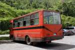 Schulbus in der Nähe von Havanna. Die Aufnahme stammt vom 13.07.2013.