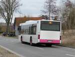 MAN Niederflurbus 2. Generation von City-Tours-Wenzel aus Deutschland (exex Regionalbus Hannover, ex Verkehrsgesellschaft Hameln-Pyrmont mbH) in Altentreptow am 06.03.2022