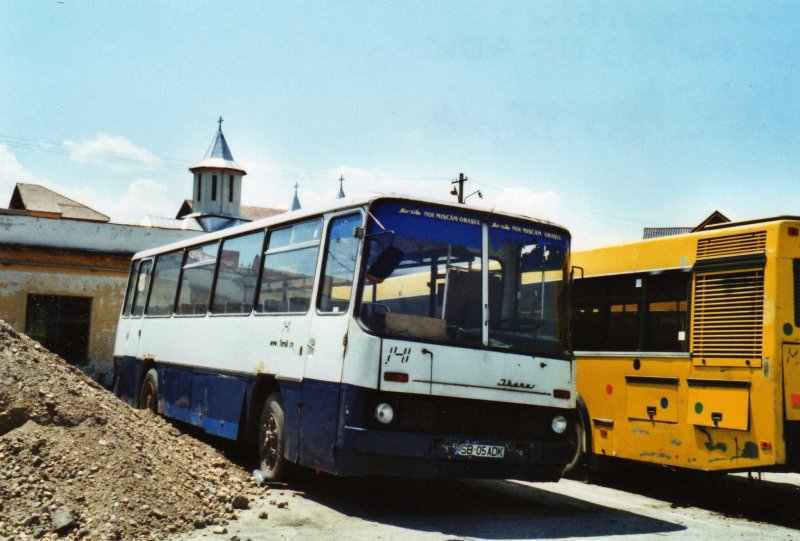 Tursib, Sibiu Nr. 141/SB 05 ADK Ikarus am 27. Mai 2009 Sibiu, Depot