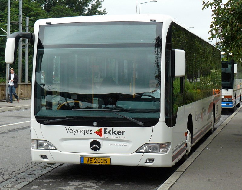 (VE 2035) Mercedes Citaro aufgenommen am Busbahnhof in Ettelbrck am 07.06.08.