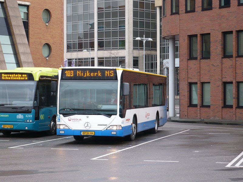 Veolia Nummer 5426 Mercedes Citaro fotografiert in Amersfoort am 24-01-2009.