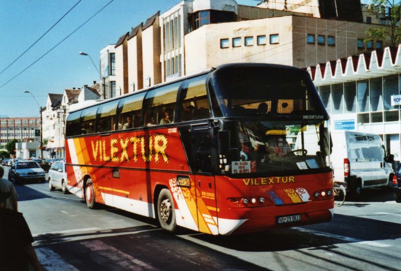 Vilextur VL 23 BUJ Neoplan am 26. Mai 2009 in Medias