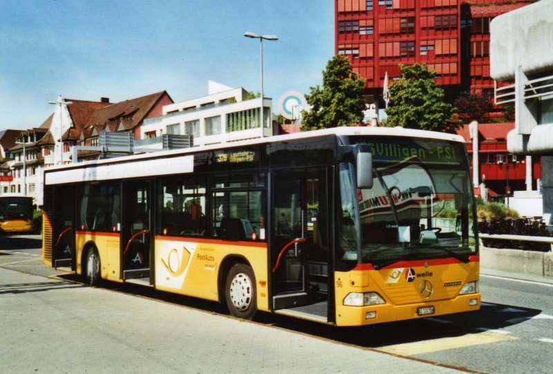 Voegtlin-Meyer, Brugg Nr. 96/AG 100'556 Mercedes Citaro am 8. Juni 2009 Brugg, Bahnhof