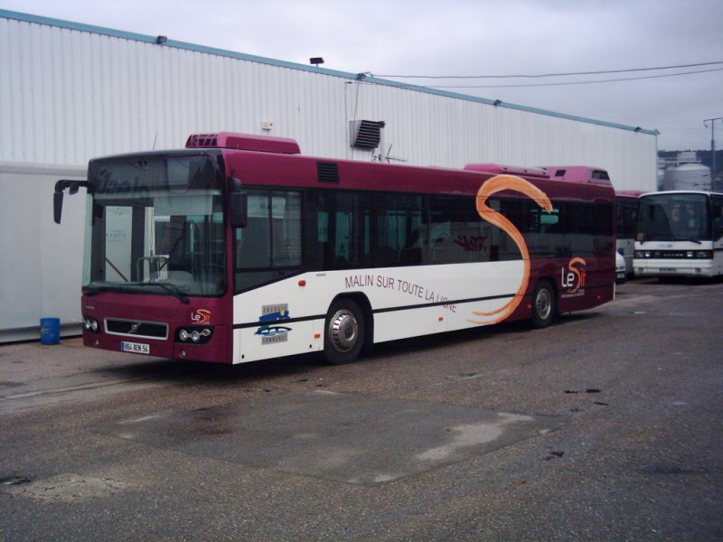 Volvo 7700 bei dem Service Intercommunal de Transport (SIT) im lothringischen Pompey im franzsischen Moseltal.