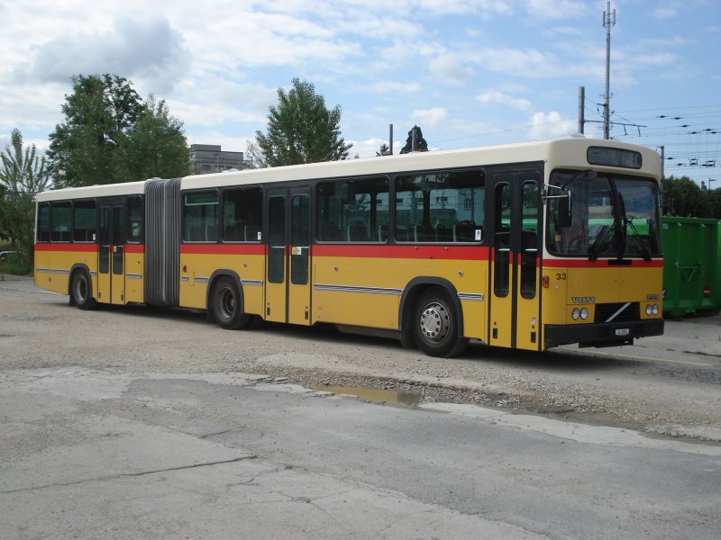 Volvo B10MG JU 1914 in Yverdon