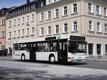 Der lteste MAN in Marienberg auf der Linie 490 aus Marienberg nach Annaberg-Buchholz. (7.8.2013)