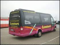 Mercedes Super Sprinter von Leutert aus Deutschland im Stadthafen Sassnitz am 31.10.2012