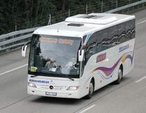 Mercedes Benz Tourismo, Bergkvarabuss, en direction de Ble 14.09.2013