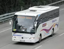 Mercedes Benz Tourismo, Bergkvarabuss, en direction de B�le 14.09.2013