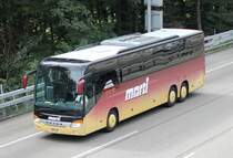 Setra 416 GT HD n 12, Marti, en direction de Ble 14.09.2013 