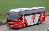 Volvo 9700, TMR (transporteur officiel FC Sion), Oensingen 14.09.2013