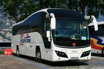 Plaxton Volvo, engl. Aufbauer,  Leisuretime , Malcesine am Gardasee/Italien 04.09.2013