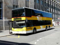 Postauto - Neoplan  AR 35834 beim Bahnhof in St.Gallen am 05.09.2013