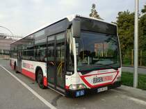 Hochbahn Wagen 2519 (Mercedes O 530 Bj.2005) am 13.09.13 am S-Bahnhof Wilhelmsburg