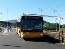 Postauto - Mercedes Citaro  VD 5771 unterwegs bei Palzieux am 03.09.2013