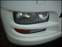 Lampen vom MAN Lion's Regio der RPNV in Bergen am 27.11.2012