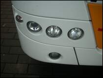 Lampen vom Volvo 8700 der RPNV in Bergen. am 27.11.2012