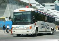 MCI D4500  Greyhound , aufgenommen am 6. September 2013 in Toronto, Ontario / Kanada.
