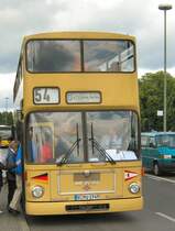 MAN-Bus als Linie 54 zum S-Bhf Zoologischer Garten, Sonderverkehr Mai 2007