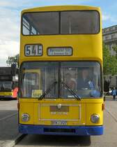 MAN-Bus als Linie 54E im Sondervekehr als M 45 Zoo - Spandau, Mai 2007