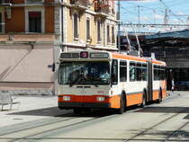 TPG - Saurer-Hess GT 560 Nr.670 unterwegs auf der Linie 3 in Genf am 09.09.2013