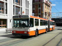 TPG - Saurer-Hess GT 560 Nr.674 unterwegs auf der Linie 3 in Genf am 09.09.2013