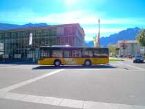 Mercedes Citaro der Post kurz vor Interlaken Ost Aufnahme 24.09.2013