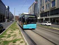 VGF Solaris Urbino auf der Linie 36 in Frankfurt am Main am 27.09.13  