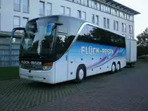 Vor dem Parkhotel in Bergen/R�gen stand,am 06.September 2013,dieser SETRA S415 HDH.