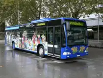 VZO - Mercedes Citaro  Nr.30  ZH  523330 vor dem Bahnhof in Z�rich Altstetten am16.09.2013